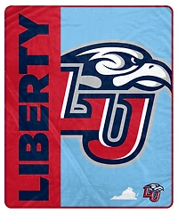 Pegasus Liberty Flames 50" x 60" Endzone Ultra Soft Throw Blanket