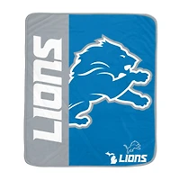 Pegasus Detroit Lions 50" x 60" Endzone Ultra Soft Throw Blanket