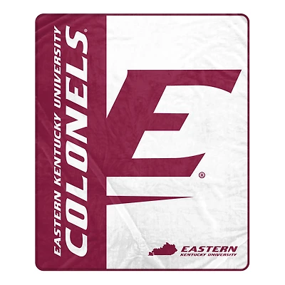 Pegasus Eastern Kentucky Colonels 50" x 60" Endzone Ultra Soft Throw Blanket