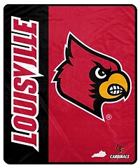 Pegasus Louisville Cardinals 50" x 60" Endzone Ultra Soft Throw Blanket