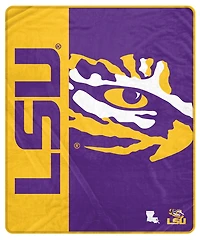 Pegasus LSU Tigers 50" x 60" Endzone Ultra Soft Throw Blanket