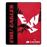 Pegasus Eastern Washington Eagles 50" x 60" Endzone Ultra Soft Throw Blanket