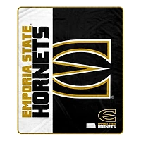 Pegasus Emporia State Hornets 50" x 60" Endzone Ultra Soft Throw Blanket