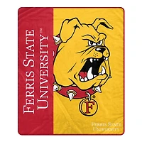 Pegasus Ferris State Bulldogs 50" x 60" Endzone Ultra Soft Throw Blanket