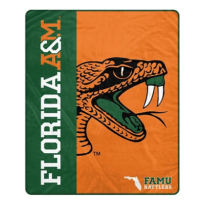 Pegasus Florida A&M Rattlers 50" x 60" Endzone Ultra Soft Throw Blanket