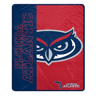 Pegasus Florida Atlantic Owls 50" x 60" Endzone Ultra Soft Throw Blanket