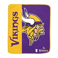 Pegasus Minnesota Vikings 50" x 60" Endzone Ultra Soft Throw Blanket