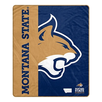Pegasus Montana State Bobcats 50" x 60" Endzone Ultra Soft Throw Blanket