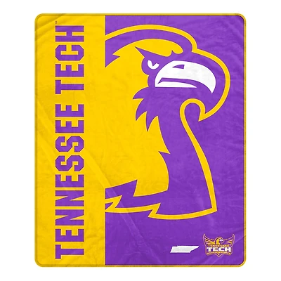 Pegasus Tennessee Tech Golden Eagles 50" x 60" Endzone Ultra Soft Throw Blanket