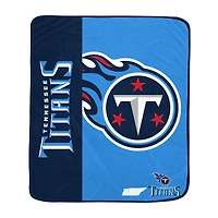 Pegasus Tennessee Titans 50" x 60" Endzone Ultra Soft Throw Blanket
