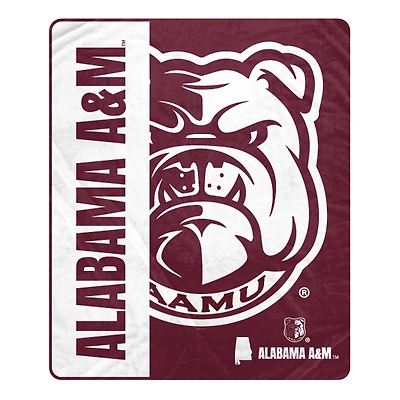Pegasus Alabama A&M Bulldogs 50" x 60" Endzone Ultra Soft Throw Blanket