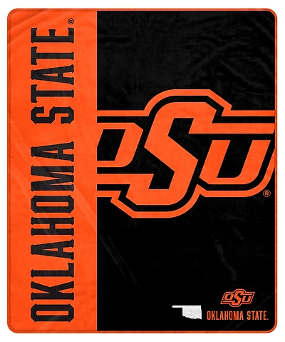 Pegasus Oklahoma State Cowboys 50" x 60" Endzone Ultra Soft Throw Blanket