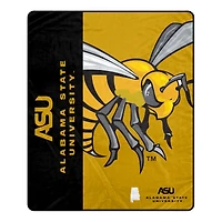 Pegasus Alabama State Hornets 50" x 60" Endzone Ultra Soft Throw Blanket