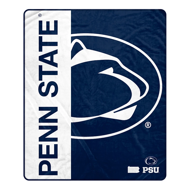 Pegasus Penn State Nittany Lions 50" x 60" Endzone Ultra Soft Throw Blanket