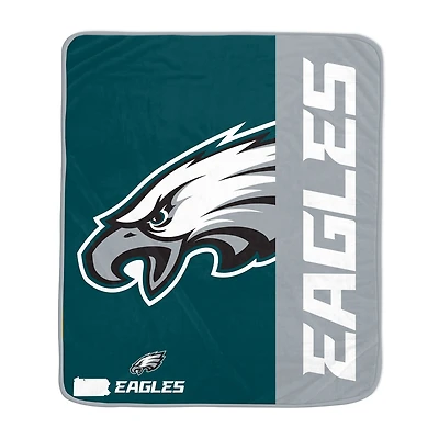 Pegasus Philadelphia Eagles 50" x 60" Endzone Ultra Soft Throw Blanket