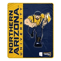 Pegasus Northern Arizona Lumberjacks 50" x 60" Endzone Ultra Soft Throw Blanket