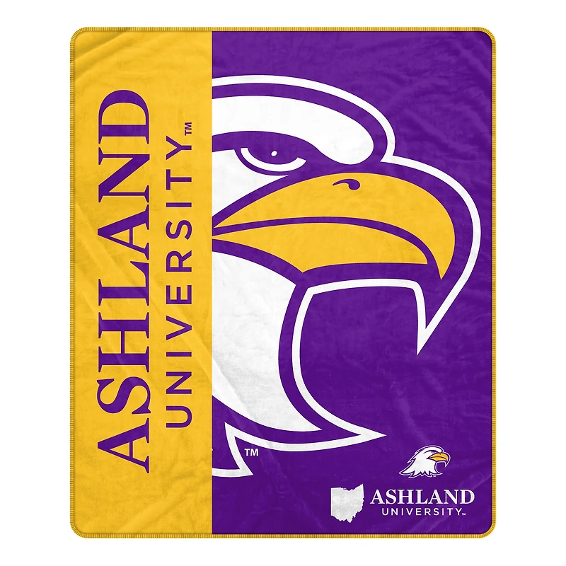 Pegasus Ashland Eagles 50" x 60" Endzone Ultra Soft Throw Blanket