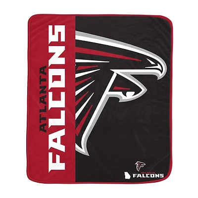 Pegasus Atlanta Falcons 50" x 60" Endzone Ultra Soft Throw Blanket
