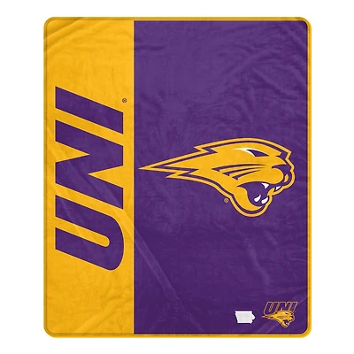Pegasus Northern Iowa Panthers 50" x 60" Endzone Ultra Soft Throw Blanket