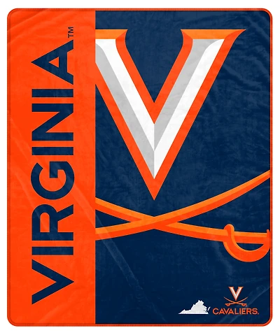 Pegasus Virginia Cavaliers 50" x 60" Endzone Ultra Soft Throw Blanket