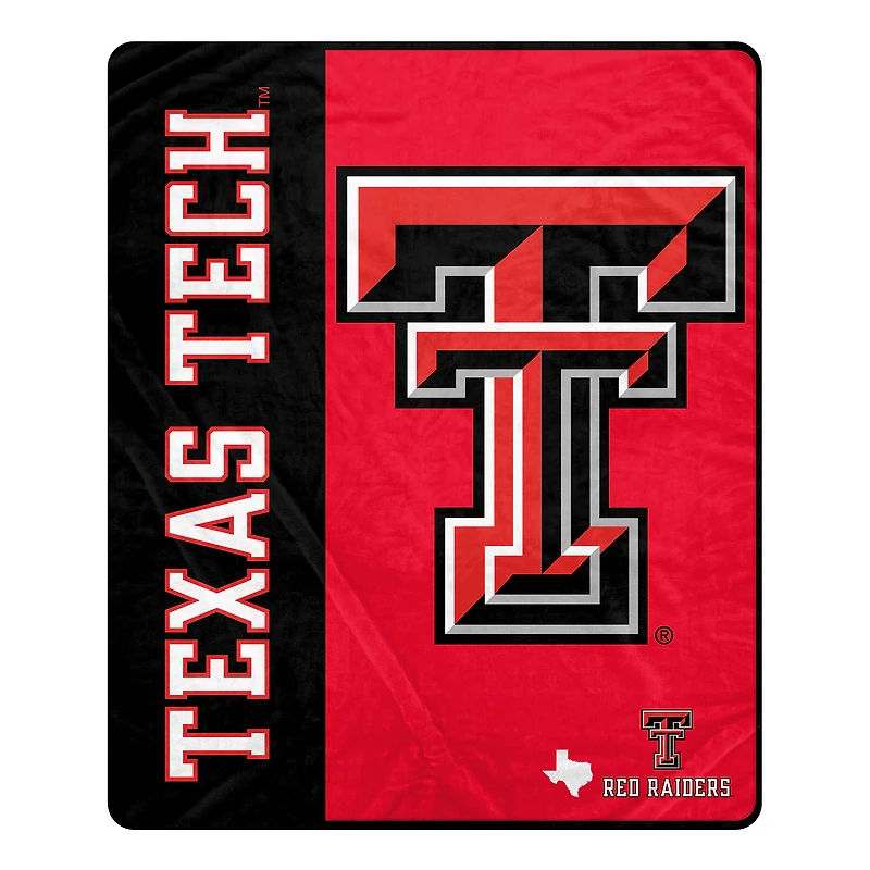 Pegasus Texas Tech Red Raiders 50" x 60" Endzone Ultra Soft Throw Blanket