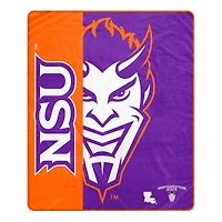 Pegasus Northwestern State Demons 50" x 60" Endzone Ultra Soft Throw Blanket