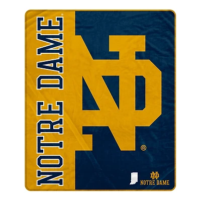 Pegasus Notre Dame Fighting Irish 50" x 60" Endzone Ultra Soft Throw Blanket