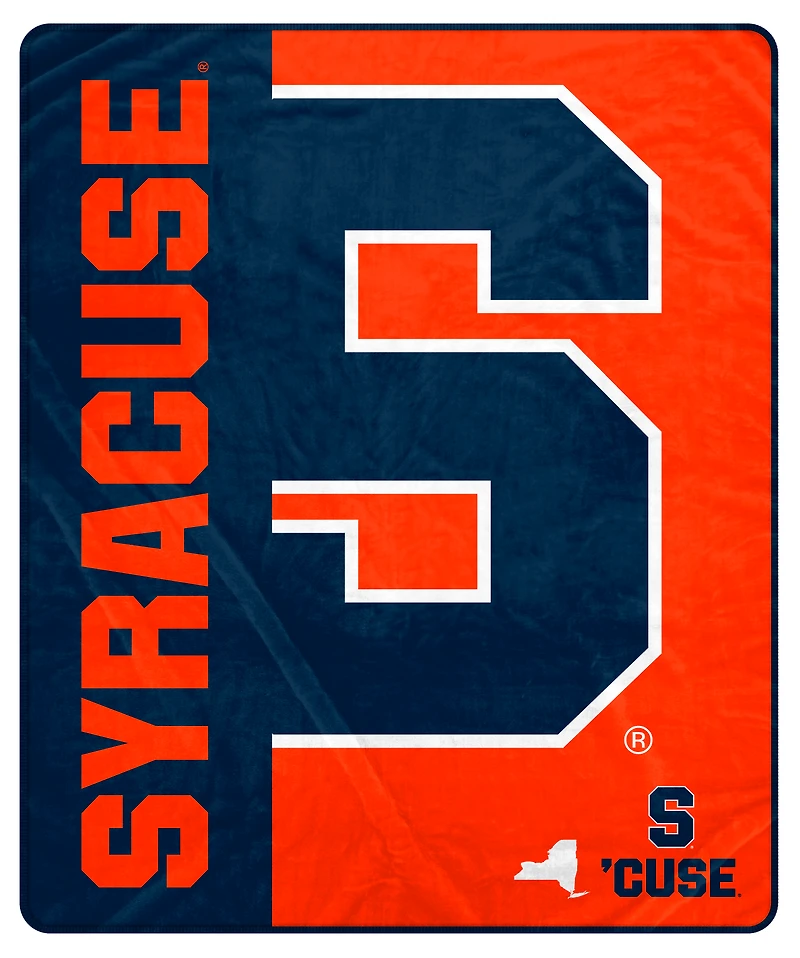 Pegasus Syracuse Orange 50" x 60" Endzone Ultra Soft Throw Blanket
