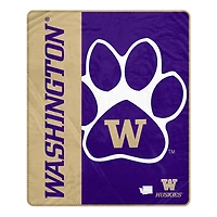 Pegasus Washington Huskies 50" x 60" Endzone Ultra Soft Throw Blanket