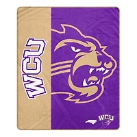 Pegasus Western Carolina Catamounts 50" x 60" Endzone Ultra Soft Throw Blanket