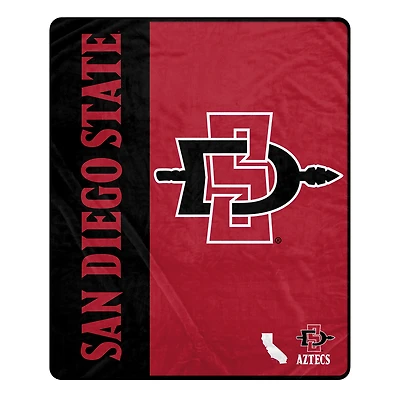 Pegasus San Diego State Aztecs 50" x 60" Endzone Ultra Soft Throw Blanket