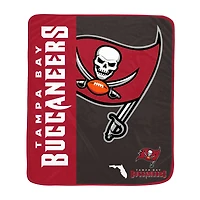 Pegasus Tampa Bay Buccaneers 50" x 60" Endzone Ultra Soft Throw Blanket