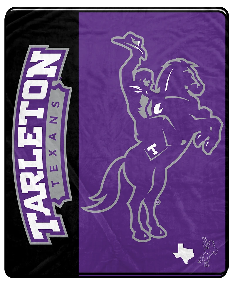 Pegasus Tarleton State Texans 50" x 60" Endzone Ultra Soft Throw Blanket