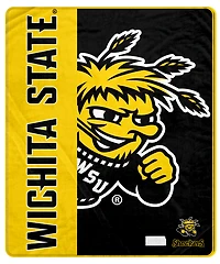 Pegasus Wichita State Shockers 50" x 60" Endzone Ultra Soft Throw Blanket