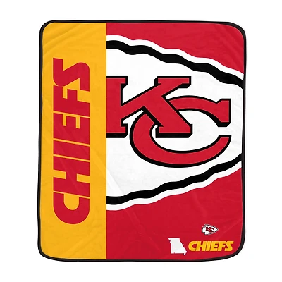Pegasus Kansas City Chiefs 50" x 60" Endzone Ultra Soft Throw Blanket