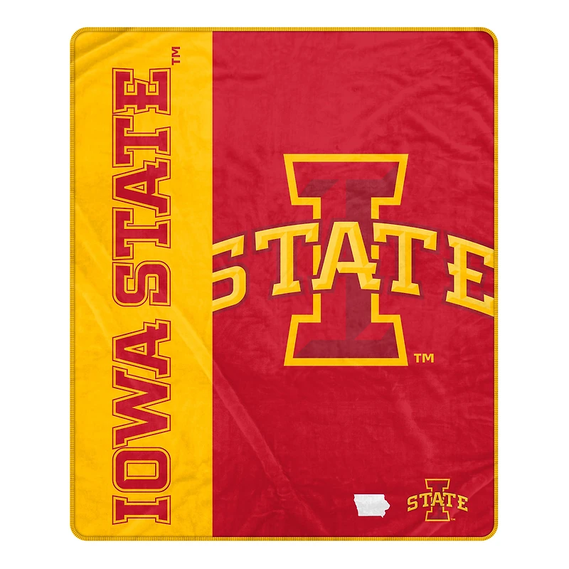 Pegasus Iowa State Cyclones 50" x 60" Endzone Ultra Soft Throw Blanket