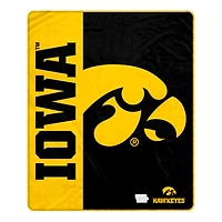 Pegasus Iowa Hawkeyes 50" x 60" Endzone Ultra Soft Throw Blanket