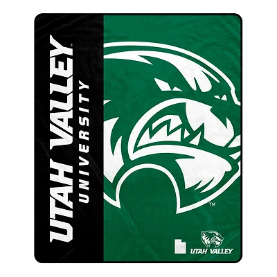 Pegasus Utah Valley Wolverines 50" x 60" Endzone Ultra Soft Throw Blanket
