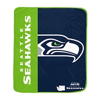 Pegasus Seattle Seahawks 50" x 60" Endzone Ultra Soft Throw Blanket