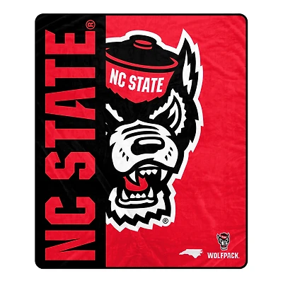 Pegasus NC State Wolfpack 50" x 60" Endzone Ultra Soft Throw Blanket