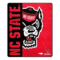 Pegasus NC State Wolfpack 50" x 60" Endzone Ultra Soft Throw Blanket