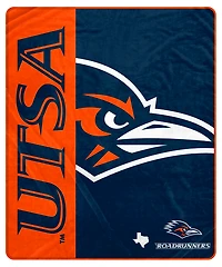 Pegasus UTSA Roadrunners 50" x 60" Endzone Ultra Soft Throw Blanket