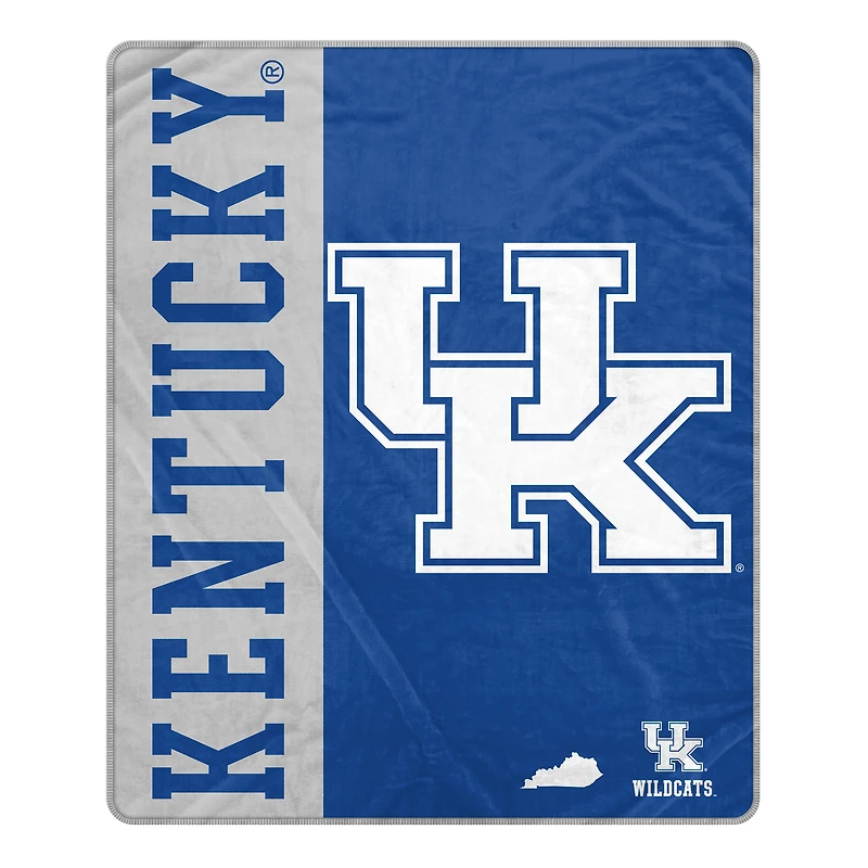 Pegasus Kentucky Wildcats 50" x 60" Endzone Ultra Soft Throw Blanket