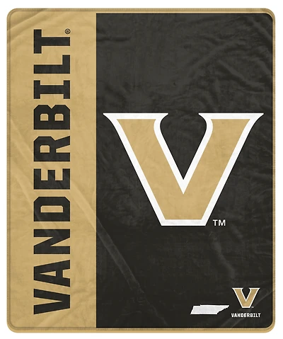 Pegasus Vanderbilt Commodores 50" x 60" Endzone Ultra Soft Throw Blanket