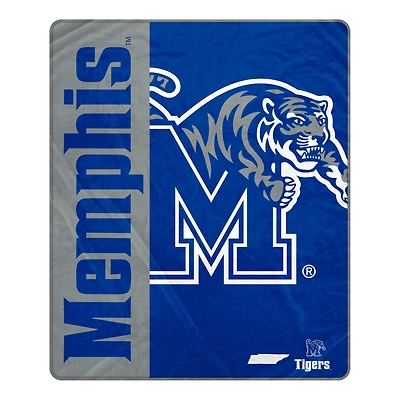 Pegasus Memphis Tigers 60" x 80" Endzone Ultra Soft Throw Blanket