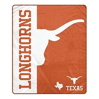 Pegasus Texas Longhorns 60" x 80" Endzone Ultra Soft Throw Blanket