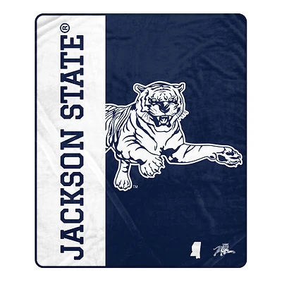 Pegasus Jackson State Tigers 60" x 80" Endzone Ultra Soft Throw Blanket