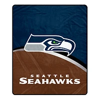 Pegasus Seattle Seahawks 50" x 60" Gameball Ultra Soft Throw Blanket