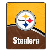 Pegasus Pittsburgh Steelers 50" x 60" Gameball Ultra Soft Throw Blanket