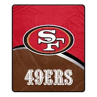 Pegasus San Francisco 49ers 50" x 60" Gameball Ultra Soft Throw Blanket